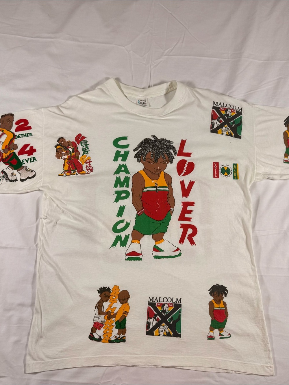 Champion Lover Graphic Short Sleeve Tee - White